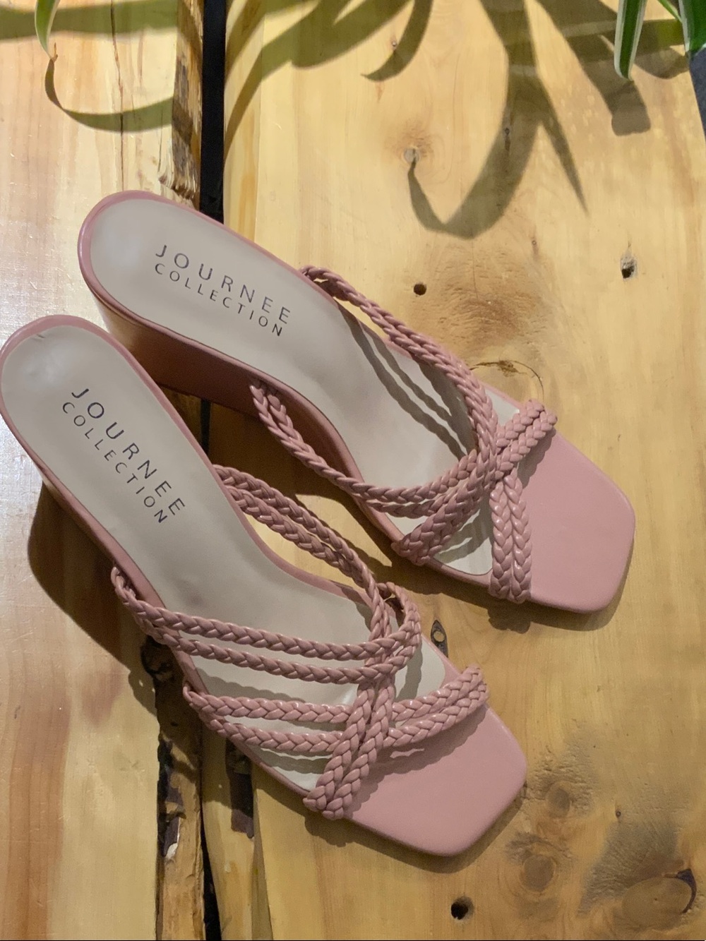 Journee Collection Sandals Size 11